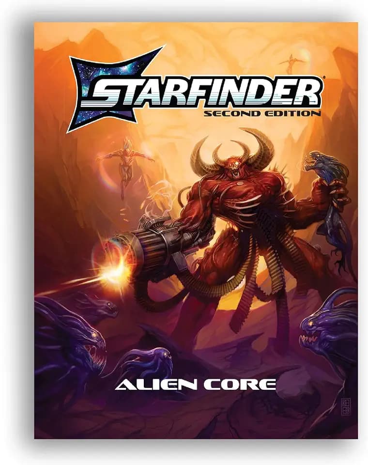 Starfinder Alien Core Hardcover - TTRPG Monster Manual, 200+ Creatures