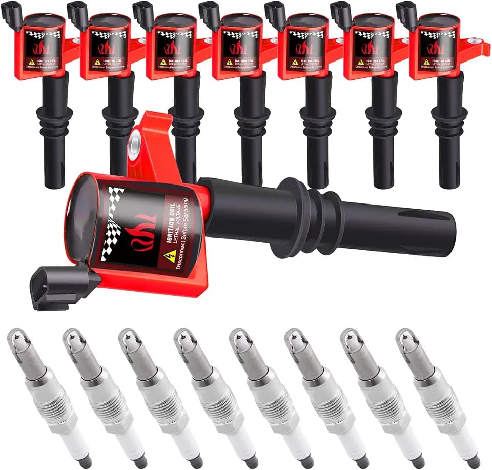 Set of 8 Ignition Coil Pack DG511 & Spark Plugs SP546 SP515