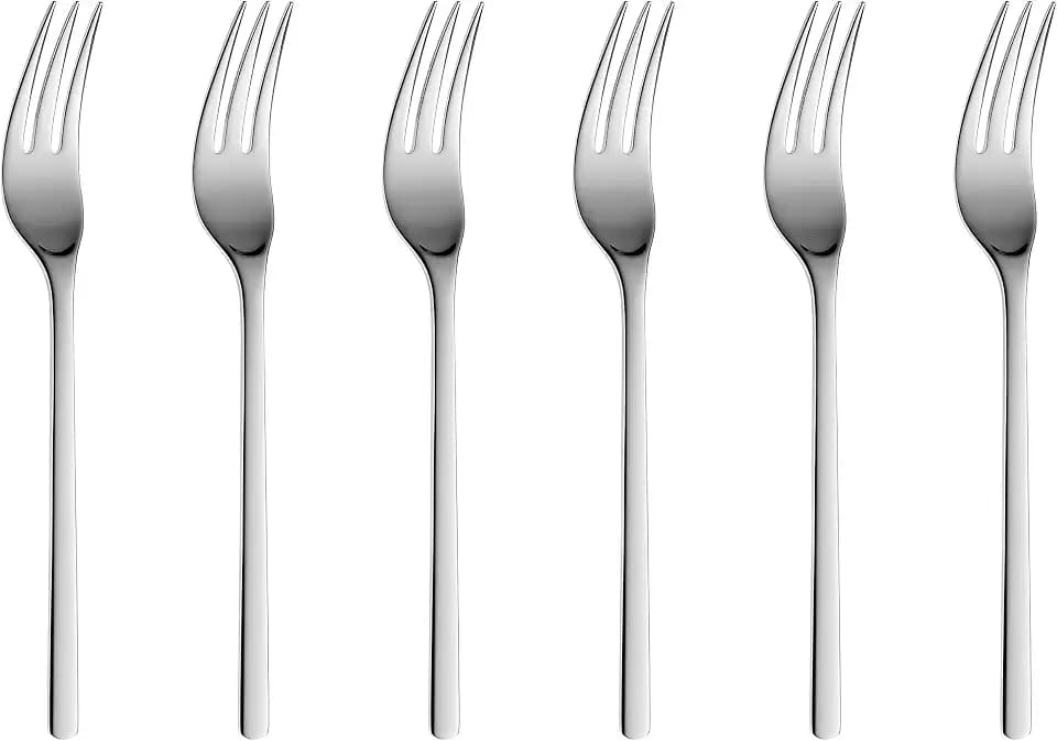 Gerlach Modern Kuchengabel Set Für 6 Personen Spülmaschinenfest Kleine Gabeln Dessertbesteck Essbesteck Aus Edelstahl Elegantes Besteck Tafelbesteck Rostfrei 6 Stk