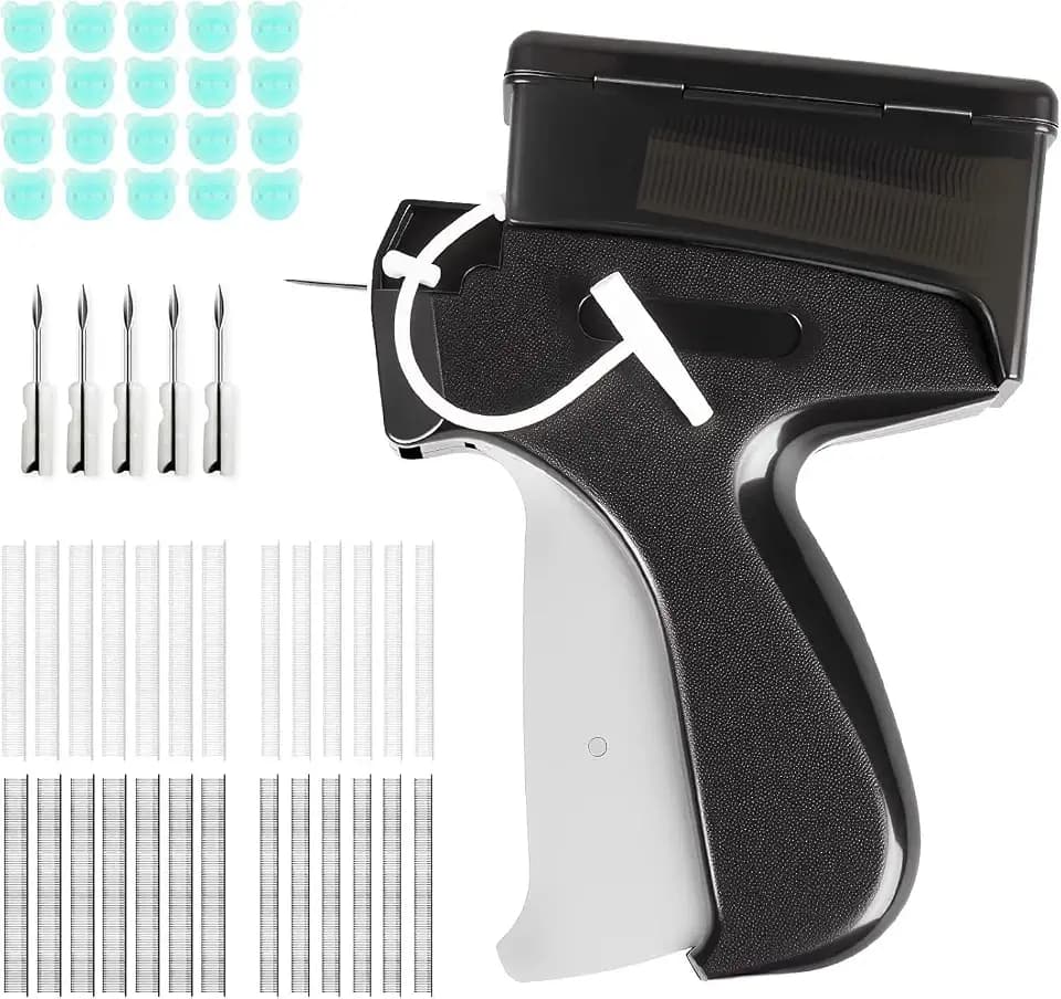 ilauke Etikettierpistol Stitch Gun Schnelles Fixiergerät für Kleidung