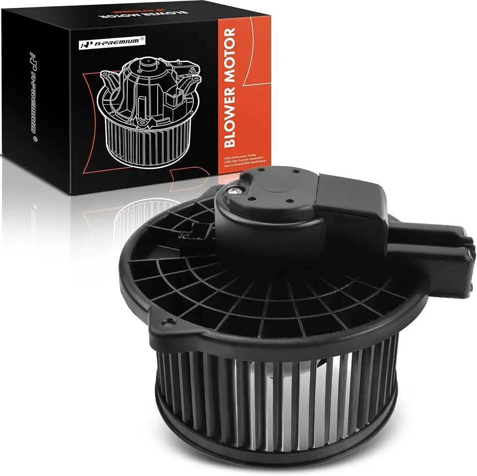 A-Premium Front HVAC Heater Blower Motor with Fan Cage