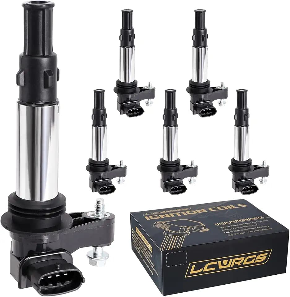 Set of 6 Ignition Coils for 2004-2009 Cadillac CTS 2.8 3.6 V6