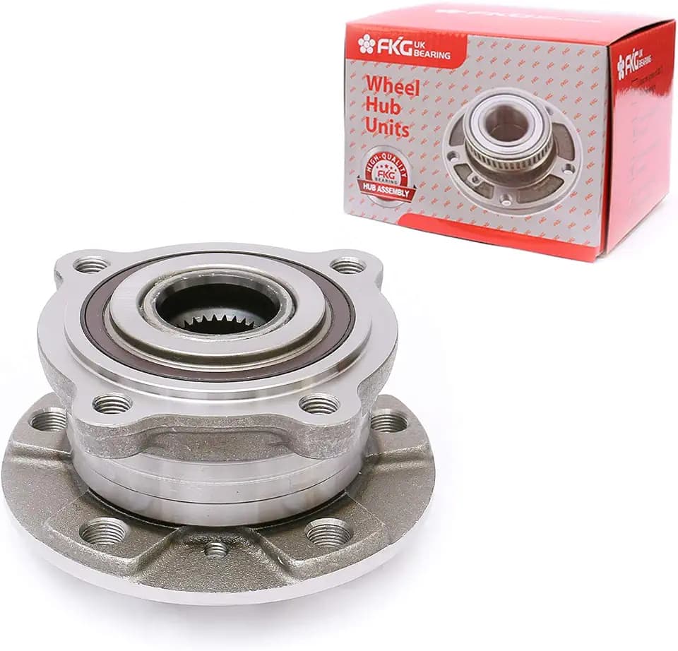 FKG 513305 Front Wheel Bearing Hub Assembly fit for 2007-2018 BMW X5 (AWD Only; Not for M Models), 2008-2018 BMW X6 (AWD Only; Not for M Models)
