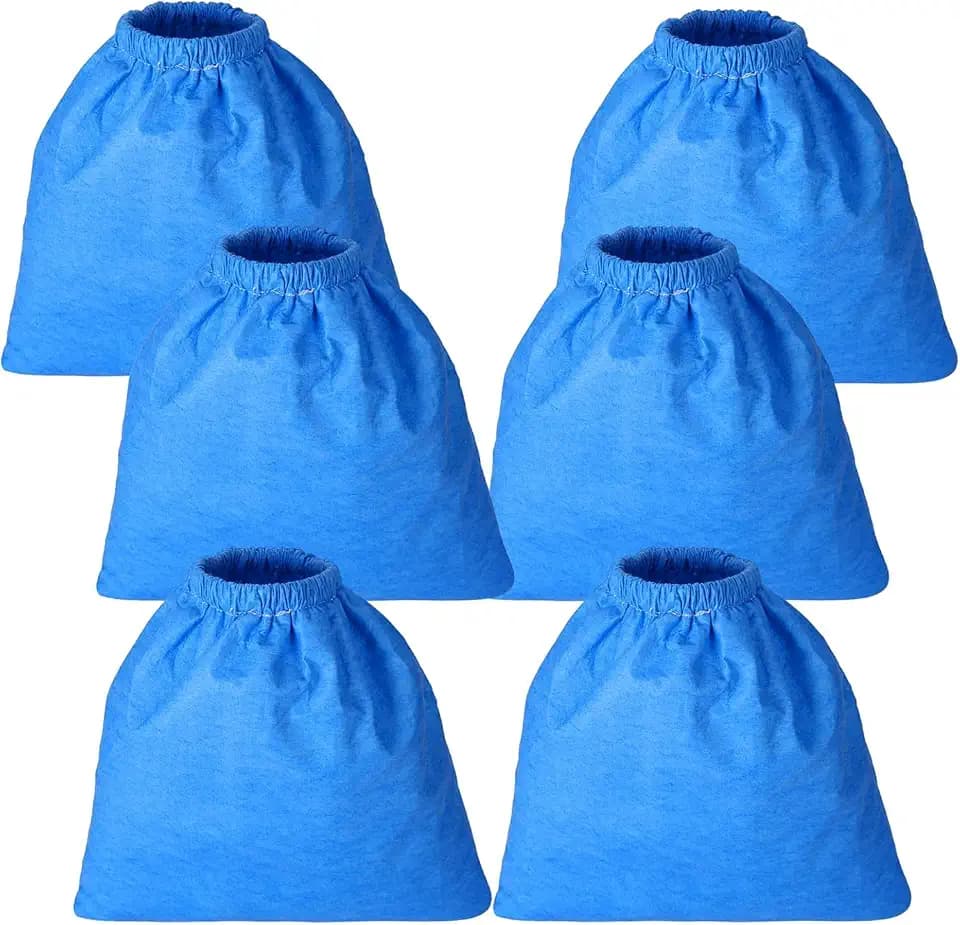 Cloth Filter for Craftsman 2&2-1/2 Gal. Shop Vac 916949, 9-16949, MICROLINED (6 Pack)