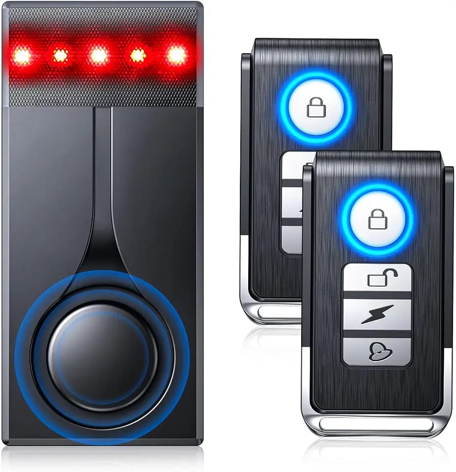 Car Alarm System with Motion Sensor, 108dB Anti-Theft Alarm Wireless Remote