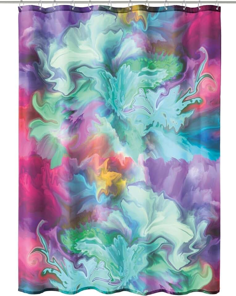 Kleine Wolke Duschvorhang Textil Fusion Multicolor 180 x 200 cm