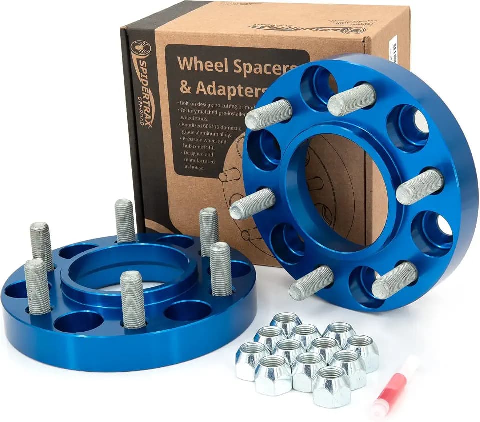 Spidertrax WHS034 Blue Wheel Spacer Kit