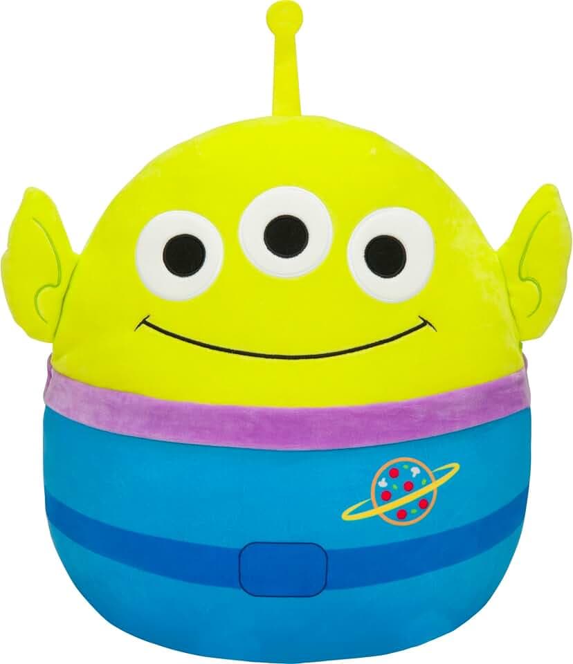 Squishmallows Original 12in Disney Pixar “Toy Story” Alien - Official Jazwares Plush (Medium-Sized)