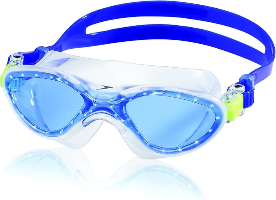 Speedo Unisex-Child Swim Goggles Hydrospex Mask Ages 3-6
