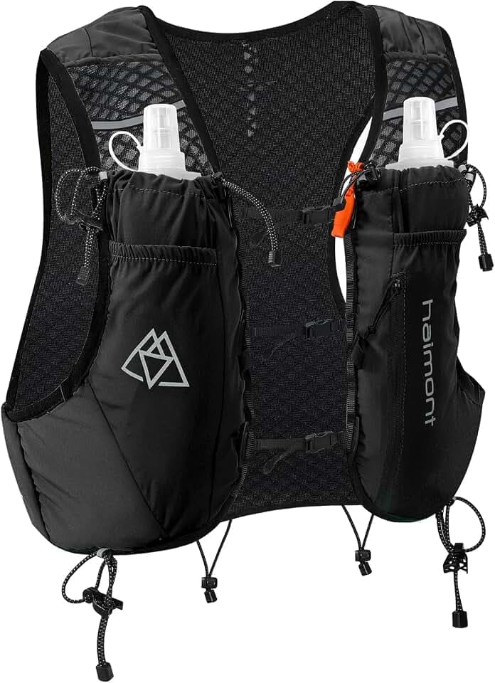 Haimont 10L Trail Running Hydration Vest with Soft Flasks