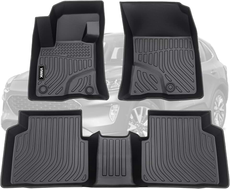 VIWIK Ford Escape Floor Mats for 2026-2020 Not Hybrid - Custom Fit