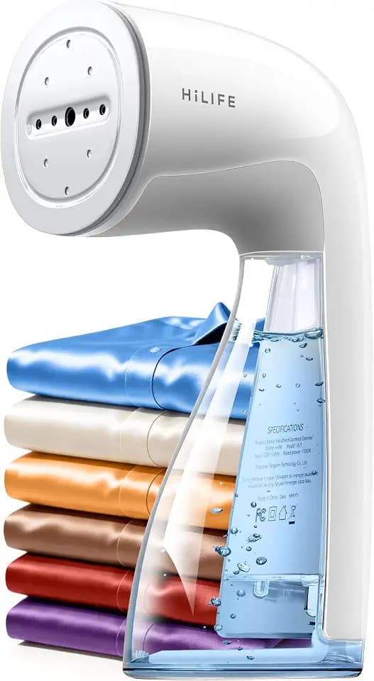 HiLIFE Steamer for Clothes, 1100W Handheld Portable Steamer, 120V Only