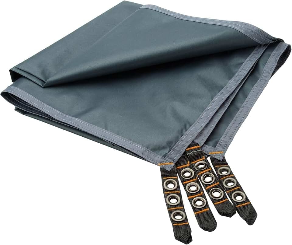 Bessport Zeltplane wasserdichte, 210D Camping Zelt Tarp Für Oxford Tuch Zeltunterlage mit Tragetasche 1-2-3-4 Personen Zelt Wanderungen Camping Picknick Reisen