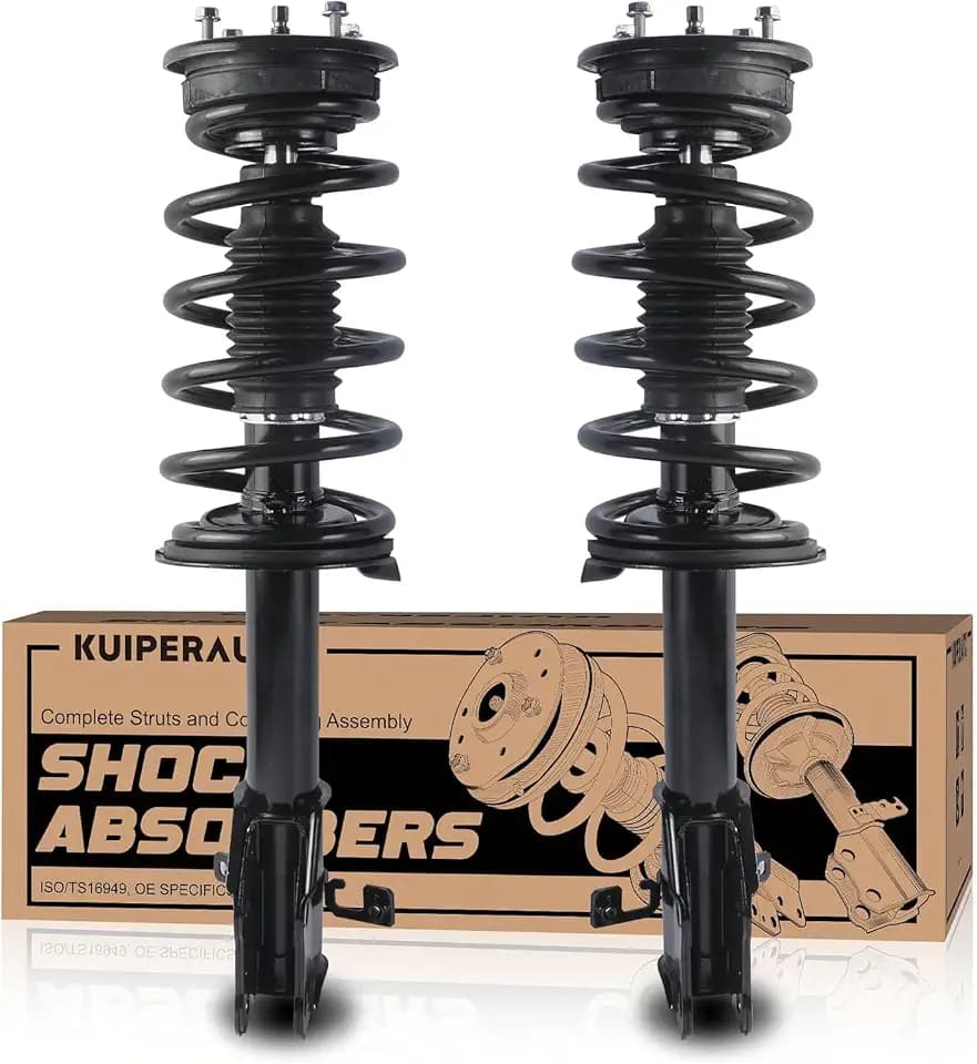 KUIPERAUTO Pair Front Struts Assembly Shocks Compatible with 2007-2014 Ford Edge Compatible with 2007-2015 Lincon MKX FWD Coil Spring Shock Absorber 172889 172888