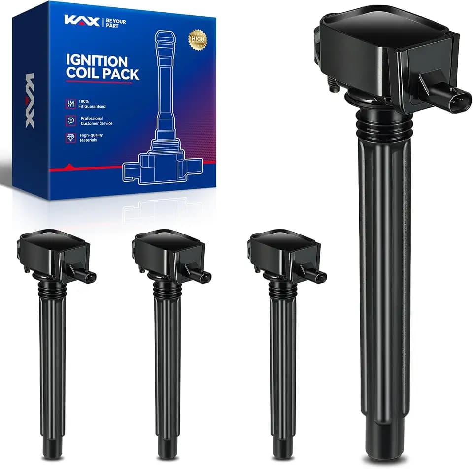 KAX 4-Pack Ignition Coils UF751 Fit for Cherokee Compass Renegade Dart 500X