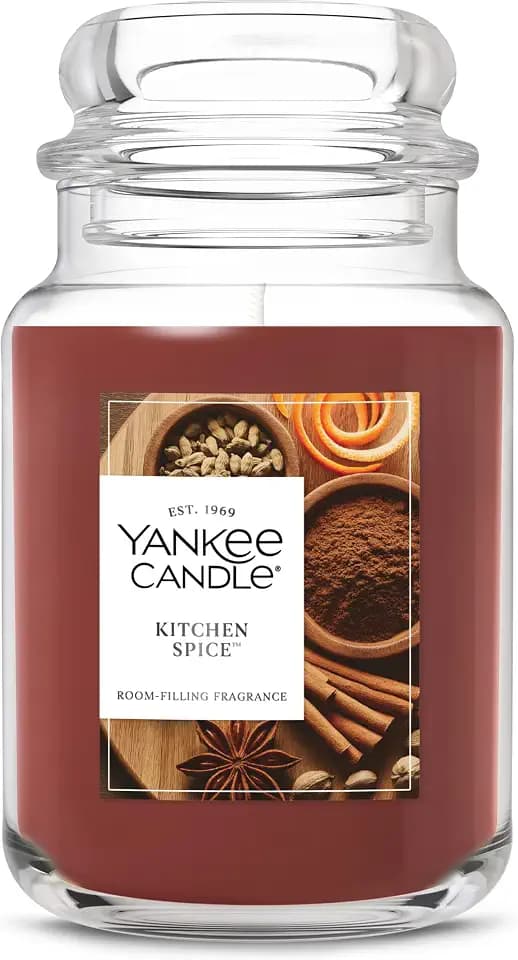 Yankee Candle Kitchen Spice Scented Candle, 22oz Large Jar