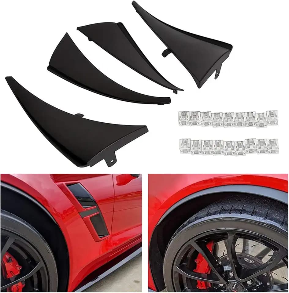 ECOTRIC Front & Rear Splash Guards Mud Flaps for 2014-2019 Chevrolet