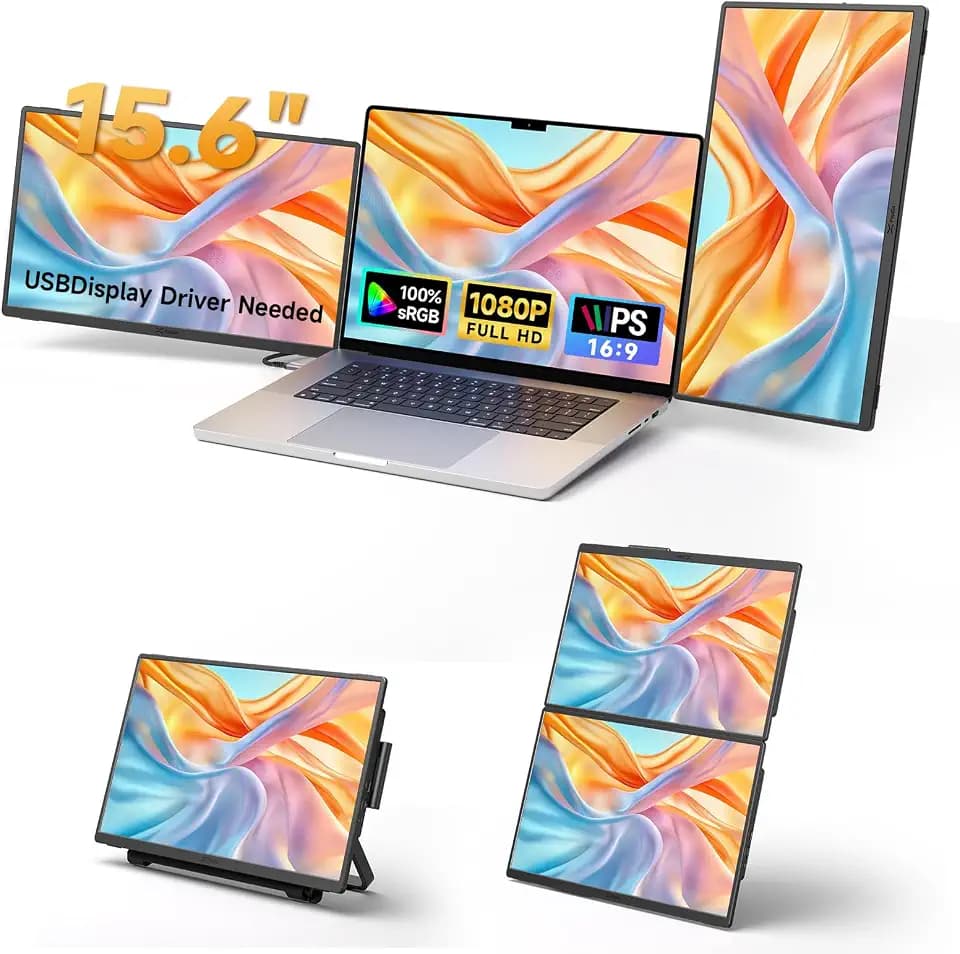 JSAUX FlipGo Horizon Pro Laptop Screen Extender 15.6 Inch