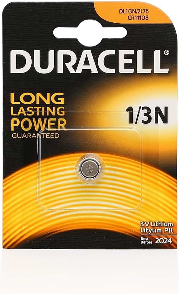 Duracell dL 1/3N Lithium 3V Nicht wiederaufladbare Batterie - Nicht wiederaufladbare Batterien (Lithium, Knopf, Silber)
