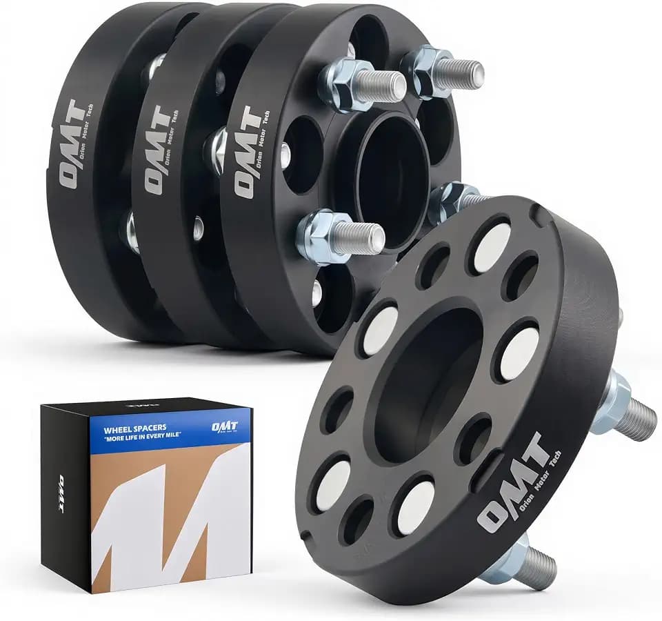 OMT 5x100 Wheel Spacers with 56.1mm Center Hub Bore, Set of 4