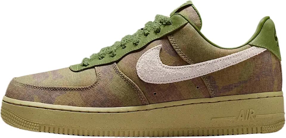 Nike Air Force 1 Low Men's Shoes (Asparagus/Aluminum/Phantom/Wheat Grass)