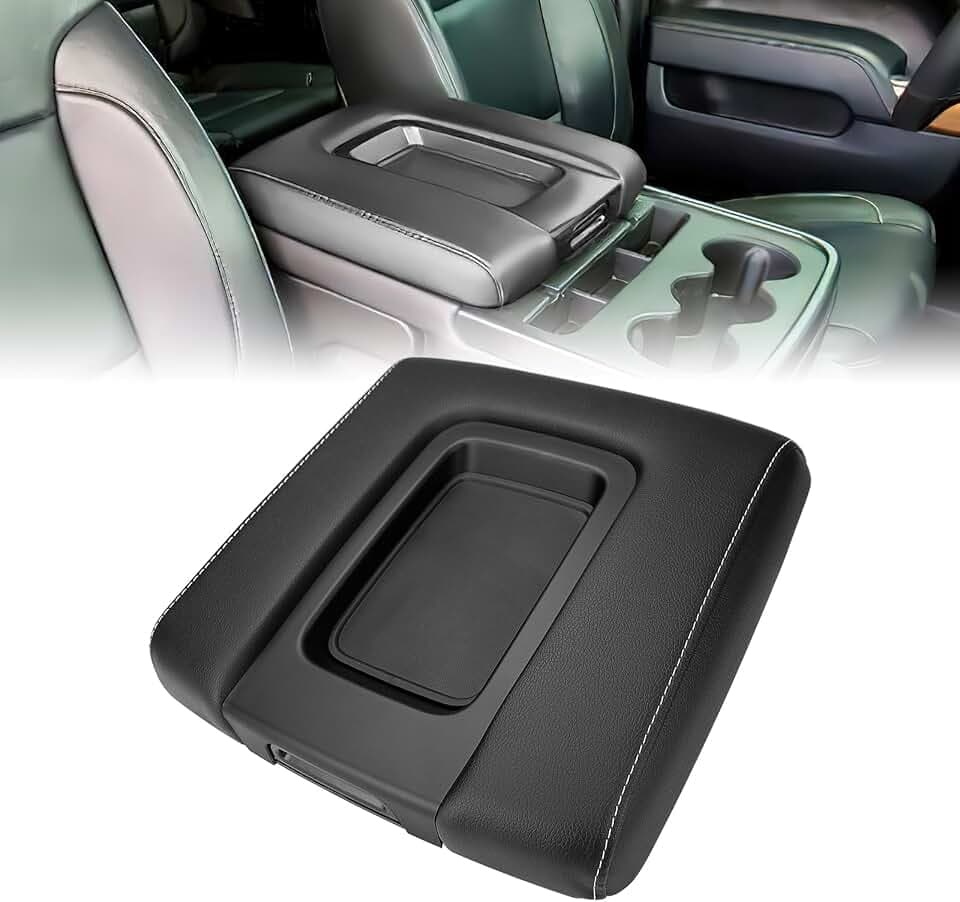 Center Console Armrest Lid for Silverado Sierra Tahoe Yukon Escalade 14-20