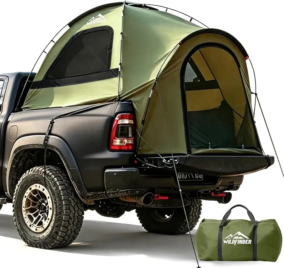 WildFinder Truck Bed Tent, Pickup Truck Tents for Camping 5.5-6.0 FT Bed