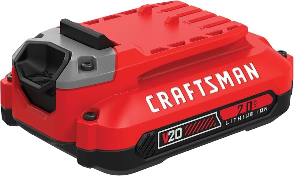 CRAFTSMAN V20 Battery, 2.0 Ah, Lithium Ion Battery (CMCB202)