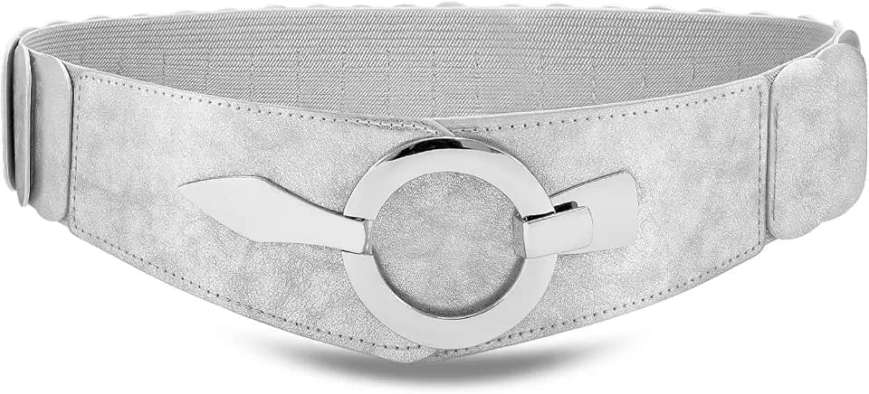 VONMELLI Women Wide Elastic Belt Halloween Stretch Cosplay Belt