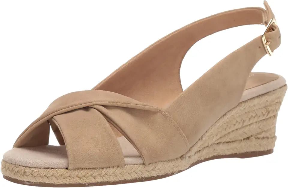 Easy Street womens Maureen Espadrille SandalsCasual Shoes