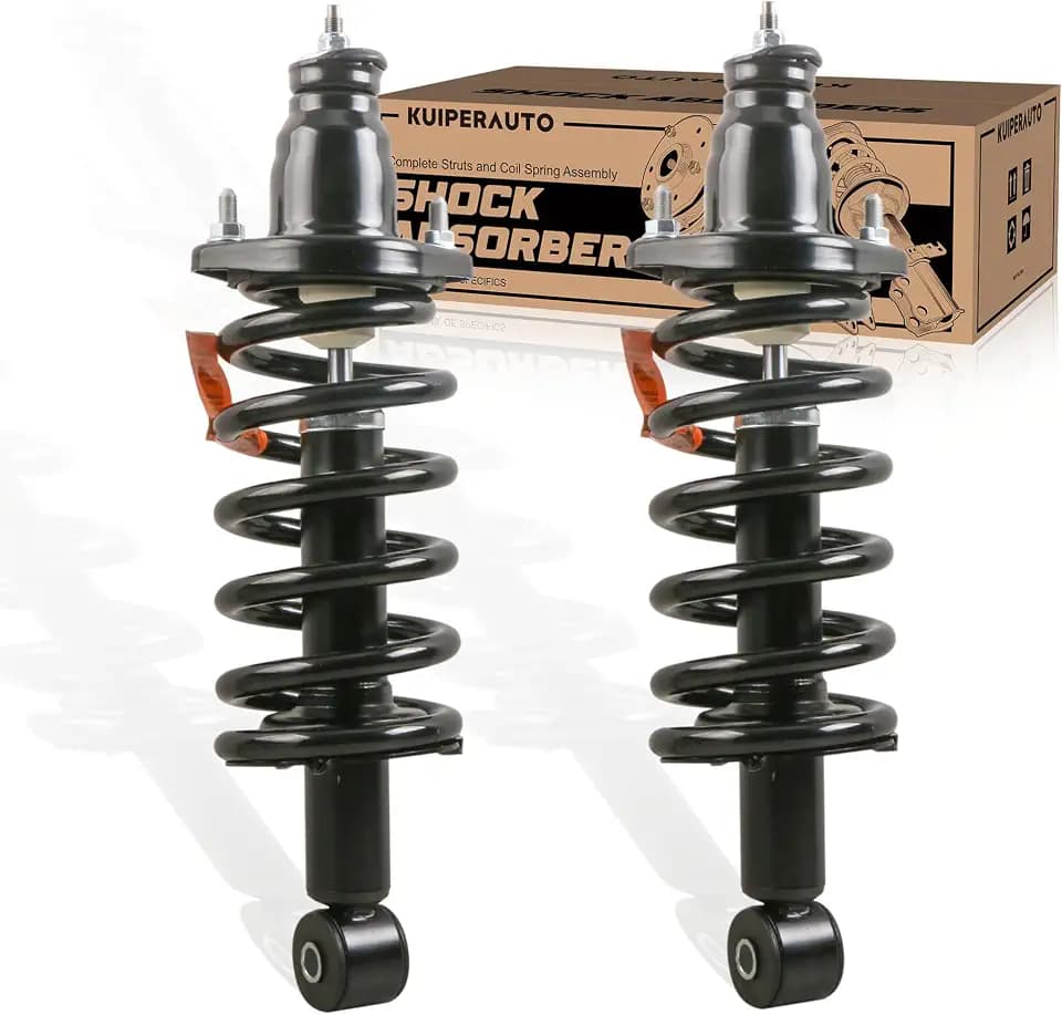 KUIPERAUTO Pair Complete Rear Struts Spring Assembly Compatible for 2002 2003 2004 2005 2006 Honda CR-V 171380R 171380L