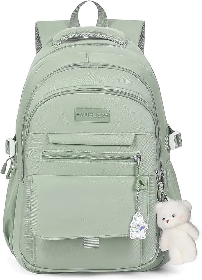 PRLINJSK Girls Backpack for College High Middle School, Cute Teen Bookbag