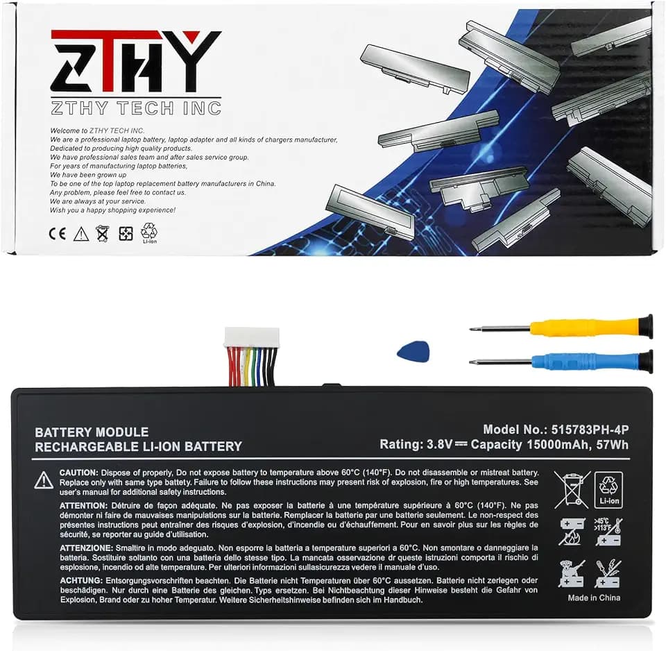 515783PH-4P Battery for Autel MaxiCom MK908 MK908P MaxiSys Pro Elite Series
