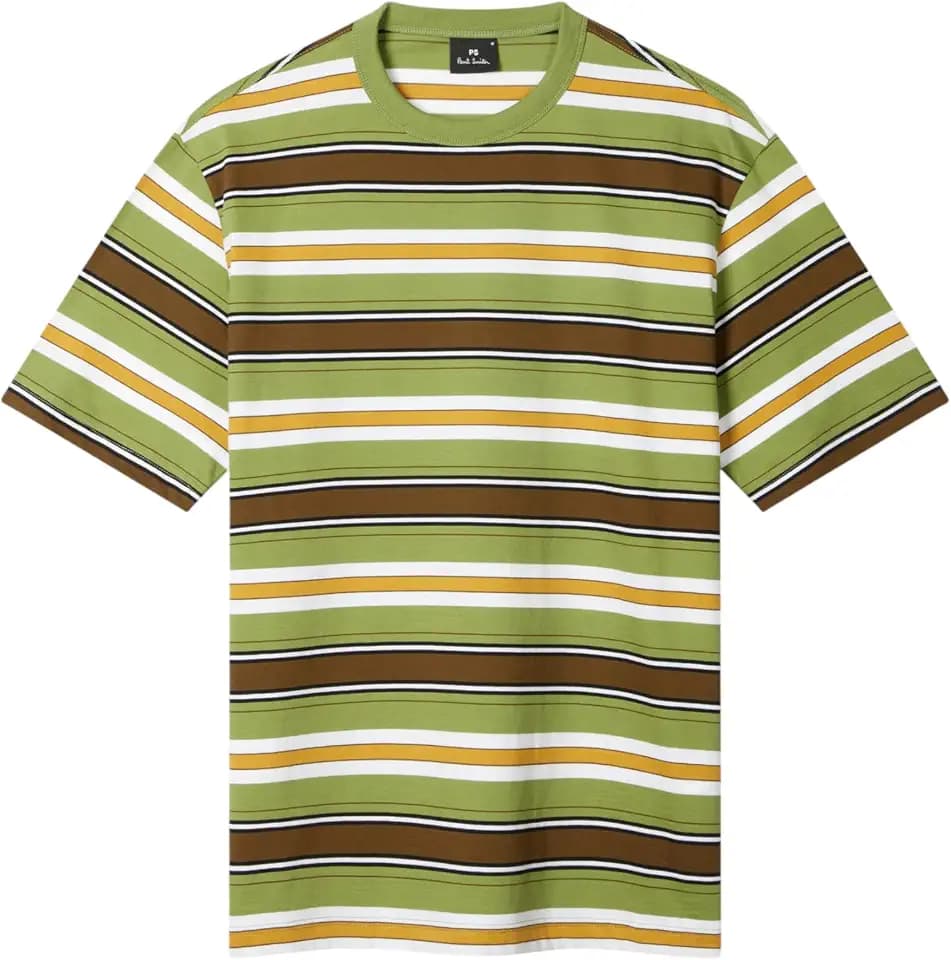 Paul Smith Men's Mens Casual Fit Ss T Shirt Striped