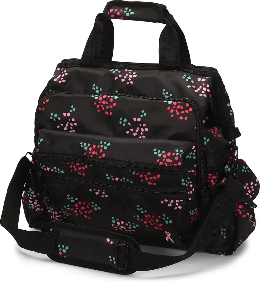 Nurse Mates Ultimate Nursing Bag | Multiple Compartments | Interior Laptop Compartment | Durable Zippers