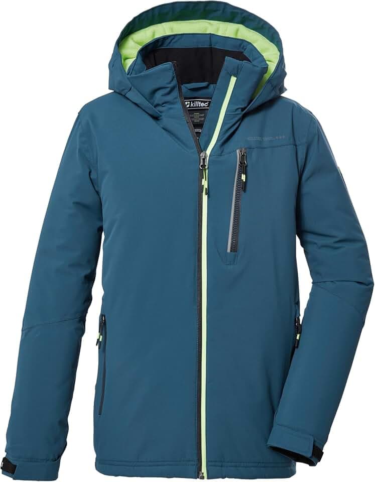 killtec Jungen Winterjacke wasserdicht mit Kapuze KOW 159 Bys Jckt