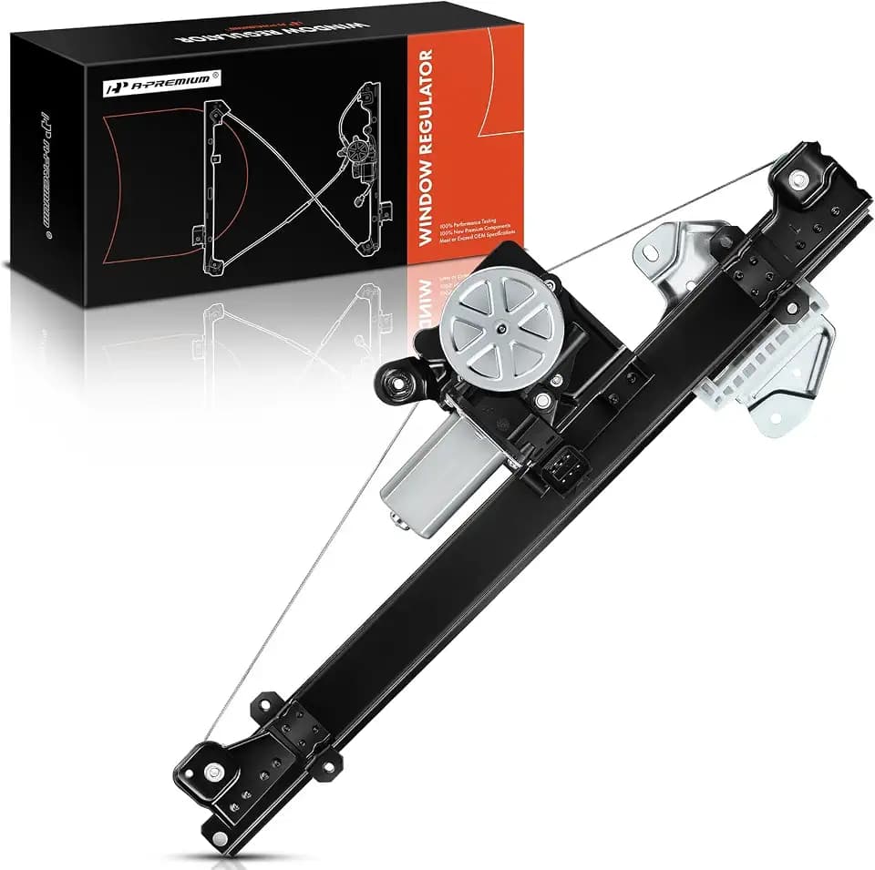 A-Premium Front Driver Side Power Window Regulator with Motor (6-Pin)