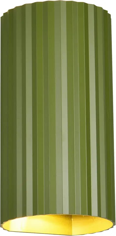 Trio Leuchten Wandleuchte Soka 267700215, Metall Grün, exklusive 2x GU10, Up & Down Beleuchtung