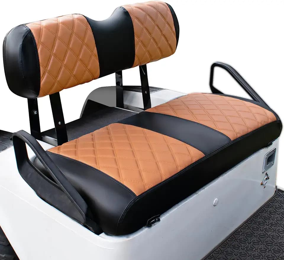NOKINS Golf Cart Vinyl Seat Covers Fits EZGO TXT 1994-2013/RXV 2008 up
