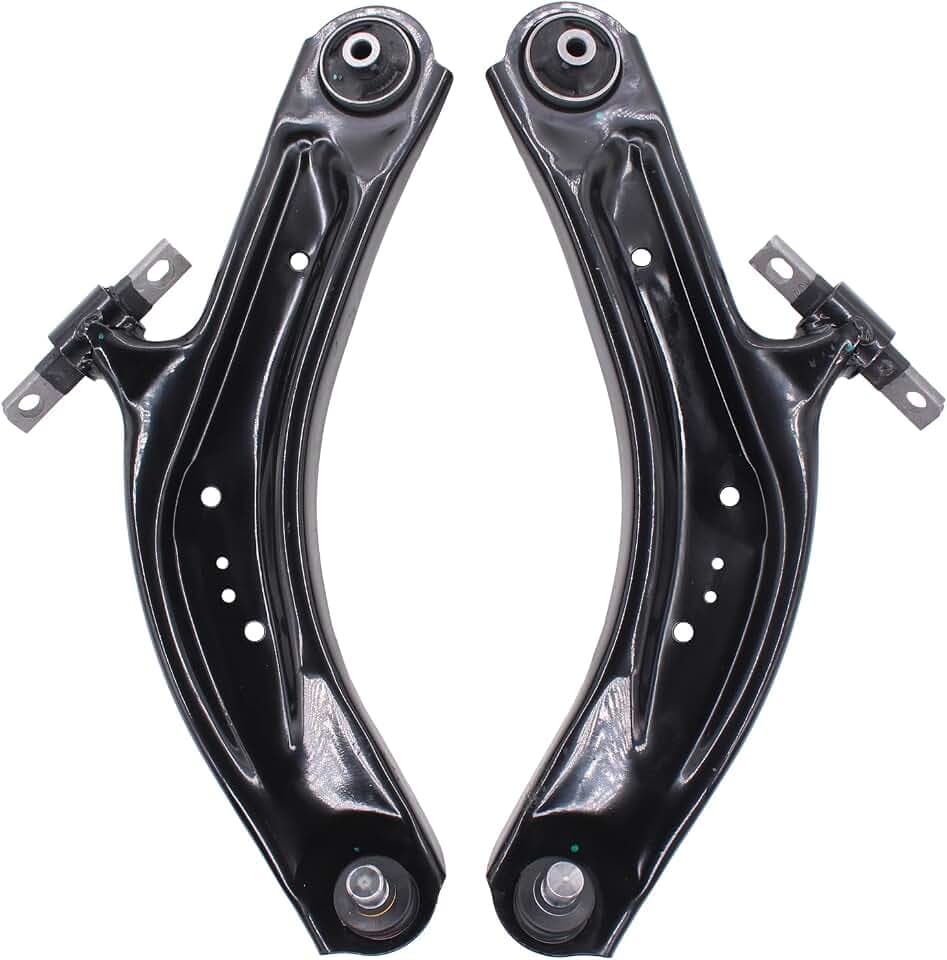 NewYall Front Lower Left and Right Suspension Control Arms with Ball Joints
