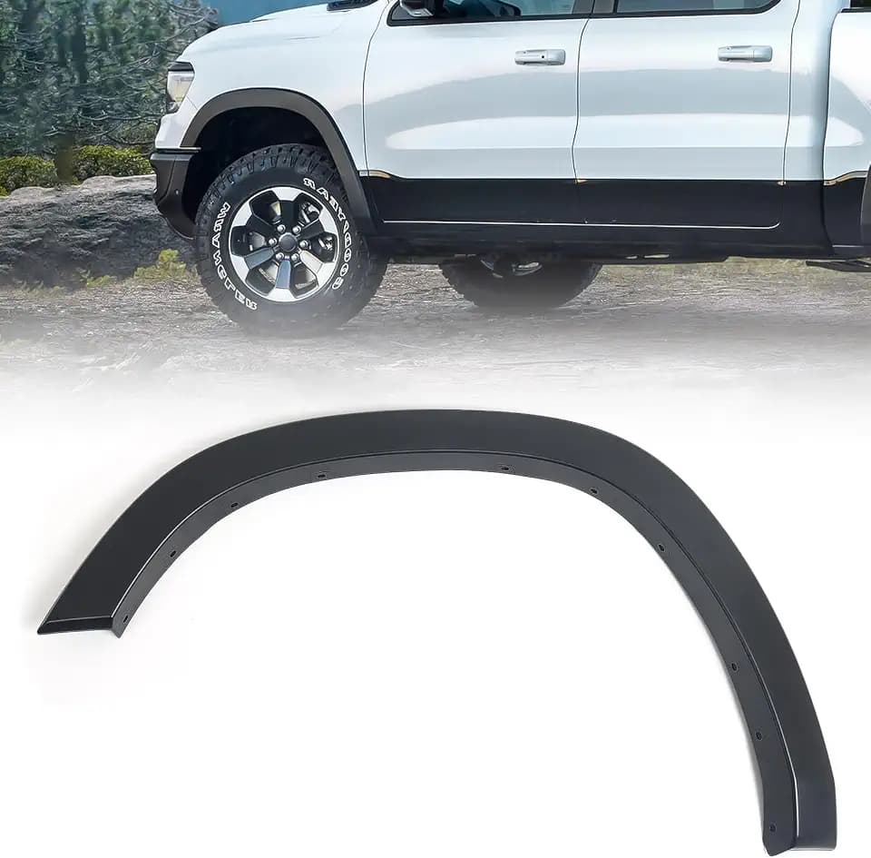 Front Fender Flare Compatible with Dodge Ram 1500 2019-2024 LH