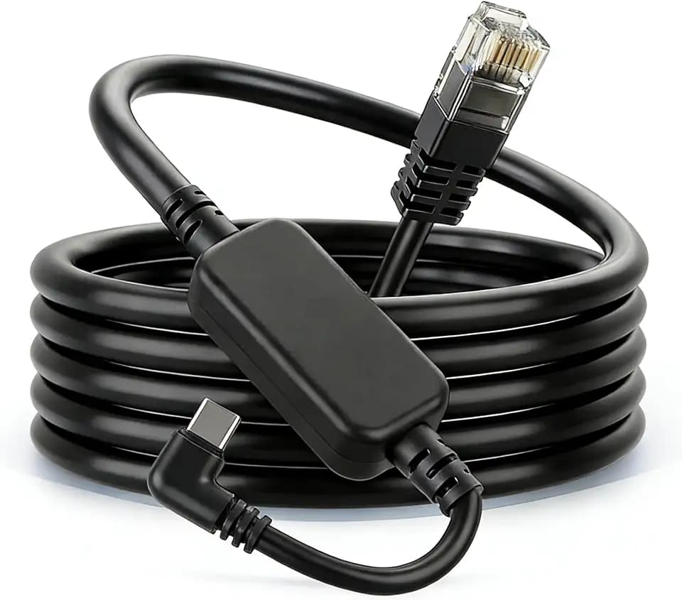 RJ11 to USB C Radar Detector Power Cord fit for Uniden R8 R7 R3 R4, Escort Passport 9500ix Max360 - PD3.0 Cable 6 FT