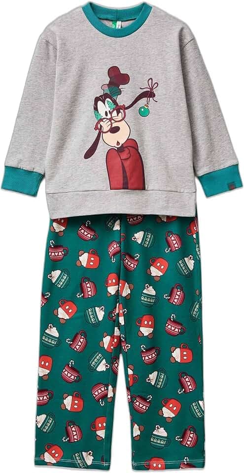 United Colors of Benetton Jungen Pig(Maglia+Pant) 3p050p09k Pyjamaset
