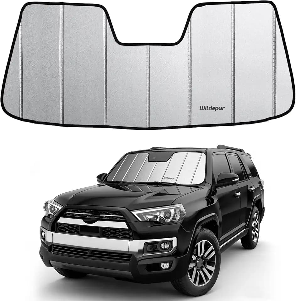Custom Fit 2020-2024 4Runner Windshield Sun Shade for Toyota 4Runner 2020 2021 2022 2023 2024 Automotive Car Front Window Sunscreen Sunshade