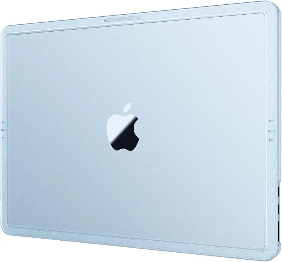 Soonjet for MacBook Air 13.6 Inch Case, 2026–2022, M5 M4 M3 M2- Sky Blue