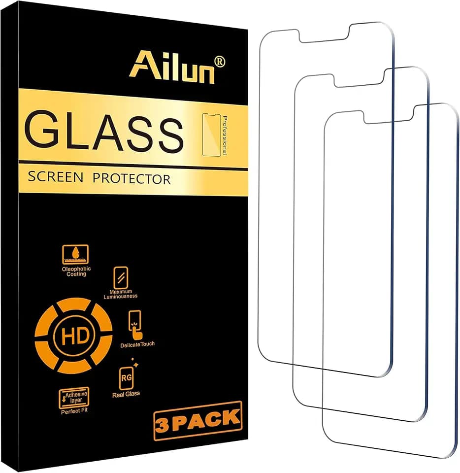 Ailun 3 Pack Screen Protector for iPhone 17e/16e/14/13/13 Pro
