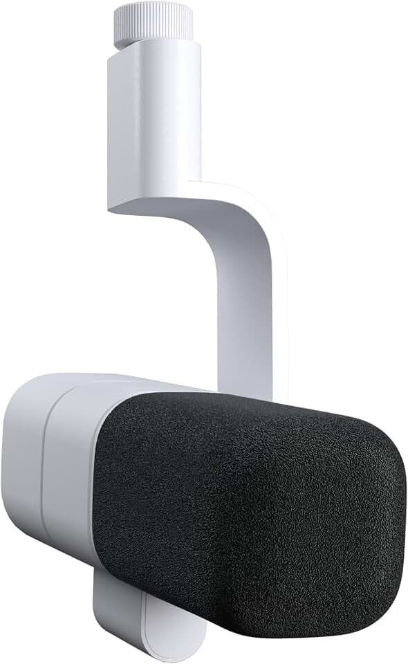 Logitech G Yeti Studio aktives dynamisches XLR-Studiomikrofon für Gaming | Gaming, ClearAmp Vorverstärker, Dual-Membran-Kapsel, interne Anti-Vibrationsaufhängung, Weiß