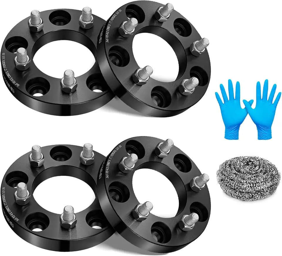 BDFHYK 5x127mm to 5x114.3mm Wheel Spacers 1 Inch or Jeep 1999-2018