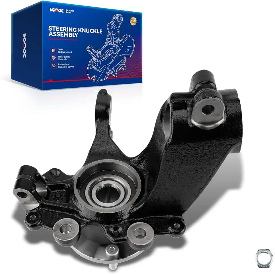 KAX Front Left Knuckle Wheel Hub Bearing for 2012-2018 Ford Focus 2.0L