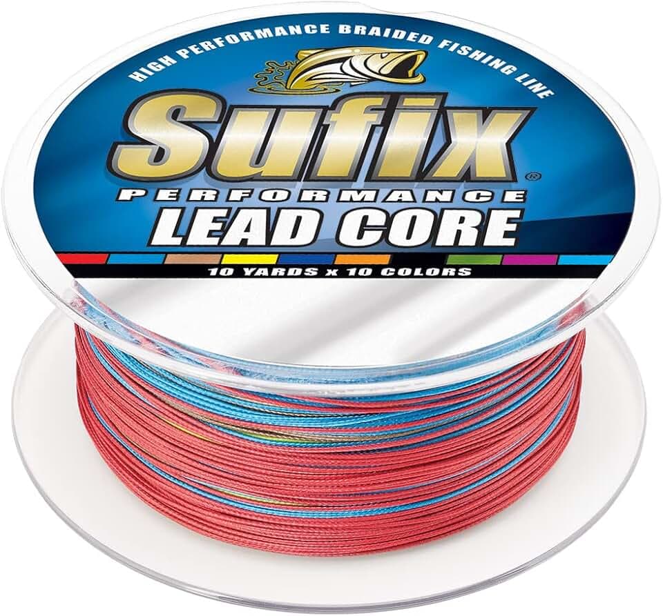 Sufix Performance Lead Core Fishing Line, 200 Yds. - Multicolor